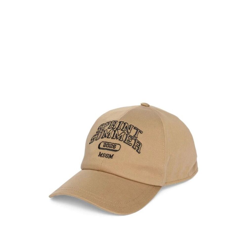 Baseball Cap With Msgm Embroidery Women